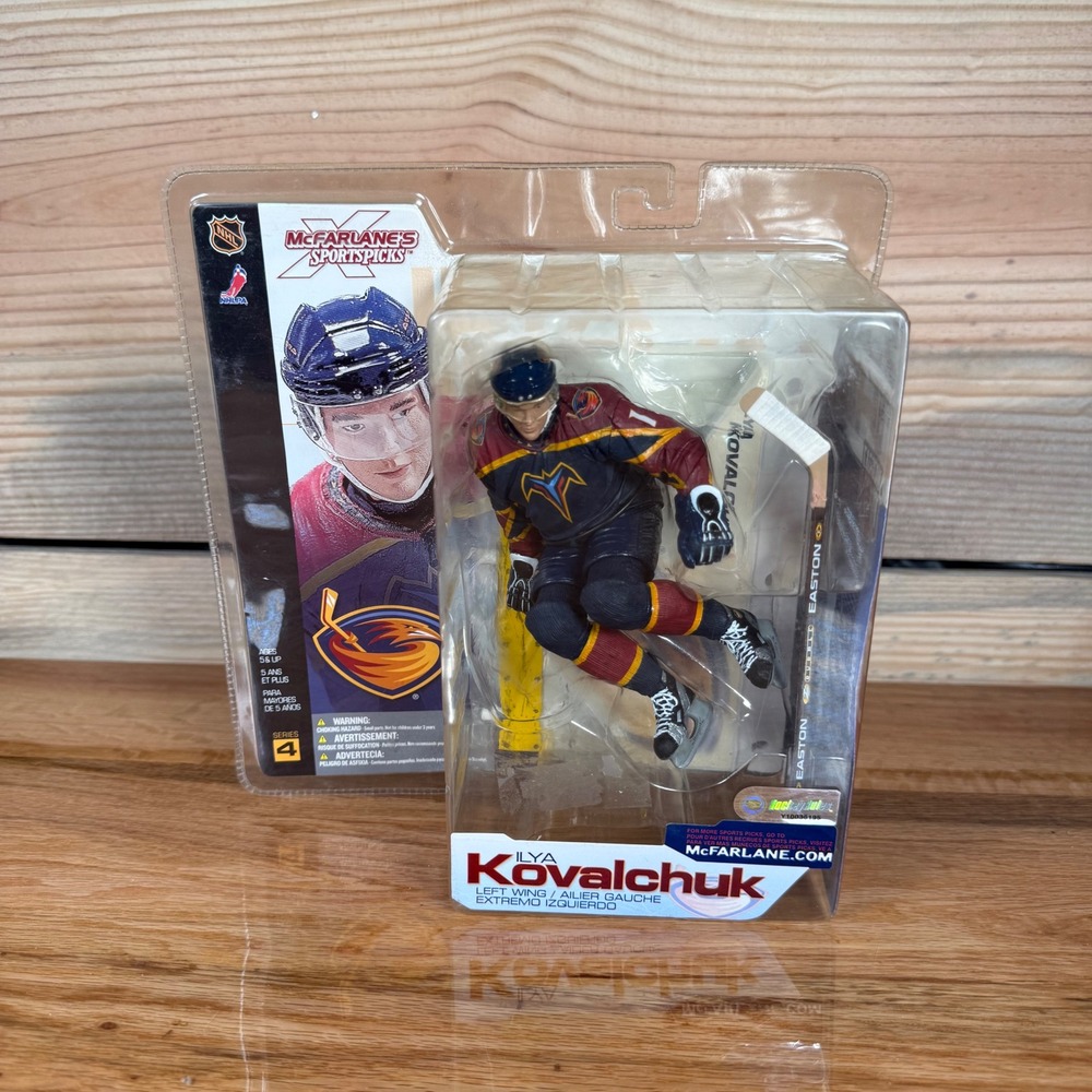 McFarlane NHL Series 4 Ilya Kovalchuk Atlanta Thrashersβ Action Figure New